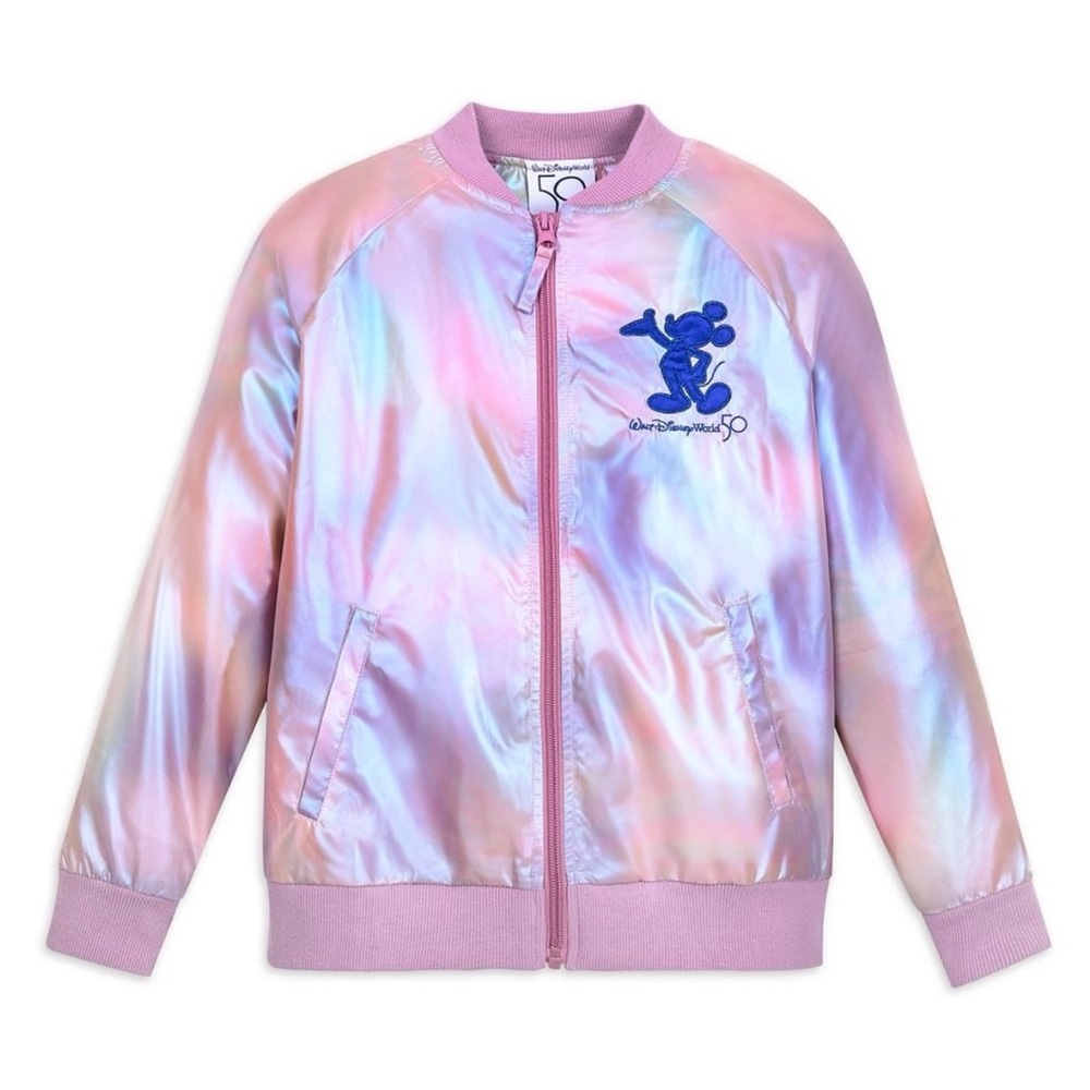 Disney World 50th Anniversary pink Mickey Mouse Jacket